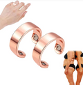 The Power of Attraction: Healing and Style with the Magnetic Therapy Ring Pack of 2