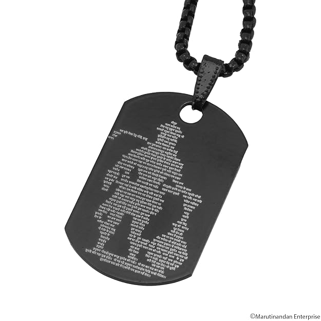 Divine Protection in Every Detail: The Micro-Carved Hanuman Chalisa Locket by Richa Crystal Jewellery